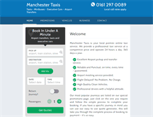 Tablet Screenshot of manchester-taxis.co.uk